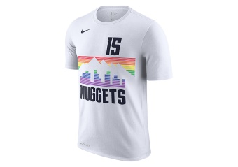 NIKE NBA DENVER NUGGETS NIKOLA JOKIĆ DRY TEE WHITE
