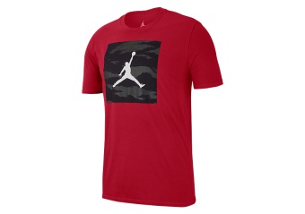 NIKE AIR JORDAN ICONIC 23/7 TEE GYM RED