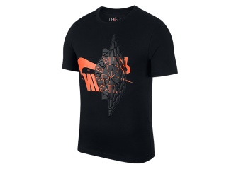 NIKE AIR JORDAN FUTURA WINGS TEE BLACK