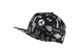 NIKE AIR JORDAN PRO GRAPHIC AOP HAT BLACK