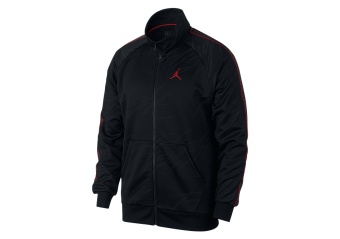 NIKE AIR JORDAN JUMPMAN TRICOT JACKET BLACK