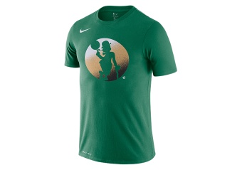 NIKE NBA BOSTON CELTICS LOGO DRY TEE CLOVER