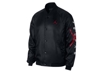 NIKE AIR JORDAN JUMPMAN AIR STADIUM JACKET BLACK