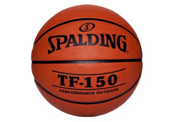 SPALDING TF-150 OUTDOOR FIBA LOGO (SIZE 7) ORANGE