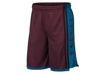 NIKE AIR JORDAN HBR BASKETBALL SHORTS NIGHT MAROON