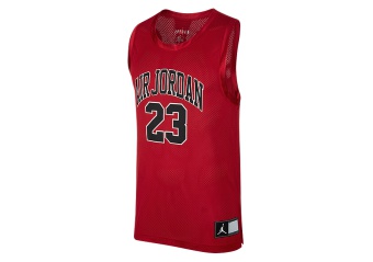 NIKE AIR JORDAN DNA DISTORTED JERSEY GYM RED