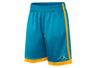 NIKE AIR JORDAN JUMPMAN SHIMMER SHORTS LIGHT BLUE FURY