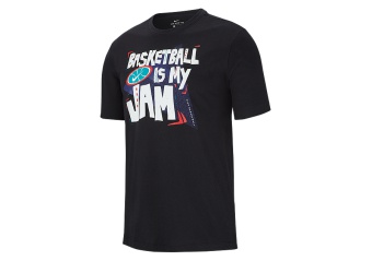 NIKE 'BASKETBALL IS MY JAM' DRY TEE BLACK