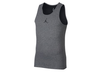 NIKE AIR JORDAN RISE BASKETBALL DRI-FIT TANK CARBON HEATHER