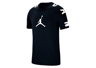 NIKE AIR JORDAN SPORTSWEAR STRETCH 23 TEE BLACK