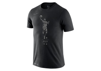 NIKE NBA MVP STEPHEN CURRY DRY TEE BLACK