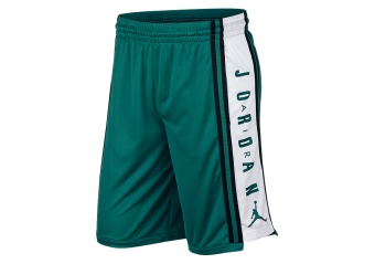 NIKE AIR JORDAN HBR BASKETBALL SHORTS MYSTIC GREEN