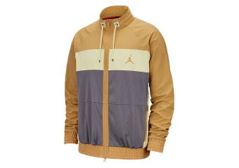 NIKE AIR JORDAN WINGS SUIT JACKET CLUB GOLD