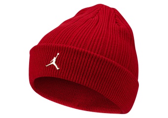 NIKE AIR JORDAN INGOT CUFFED BEANIE GYM RED