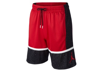 NIKE AIR JORDAN JUMPMAN GRAPHIC SHORTS GYM RED