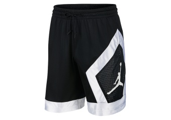 NIKE AIR JORDAN JUMPMAN DIAMOND SHORTS BLACK