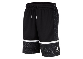 NIKE AIR JORDAN JUMPMAN GRAPHIC SHORTS BLACK