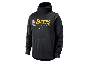 NIKE NBA LOS ANGELES LAKERS SPOTLIGHT HOODIE BLACK