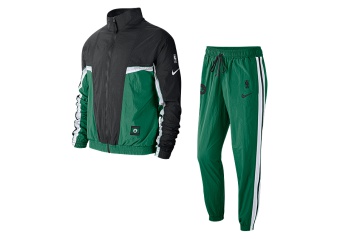 NIKE NBA BOSTON CELTICS COURTSIDE TRACKSUIT CLOVER