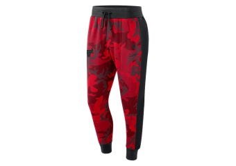 NIKE NBA CHICAGO BULLS COURTSIDE PANTS UNIVERSITY RED