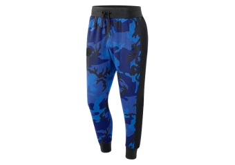 NIKE NBA GOLDEN STATE WARRIORS COURTSIDE PANTS RUSH BLUE