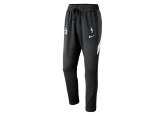 NIKE NBA TORONTO RAPTORS THERMAFLEX SHOWTIME PANTS BLACK HEATHER