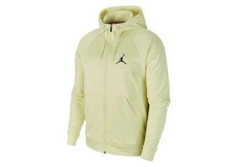 NIKE AIR JORDAN 23 ALPHA THERMA FLEECE HOODIE LUMINOUS GREEN