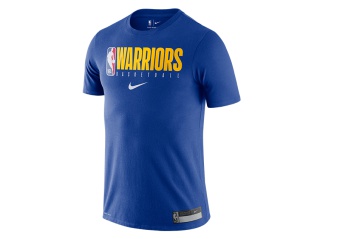 NIKE NBA GOLDEN STATE WARRIORS TEE RUSH BLUE