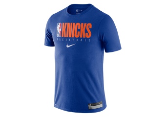 NIKE NBA NEW YORK KNICKS TEE RUSH BLUE