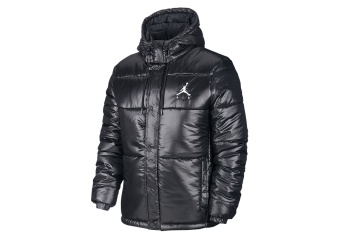 NIKE AIR JORDAN JUMPMAN PUFFER JACKET BLACK