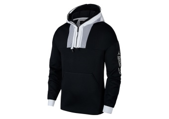 NIKE AIR JORDAN 23 ENGINEERED 1/2 ZIP HOODIE BLACK