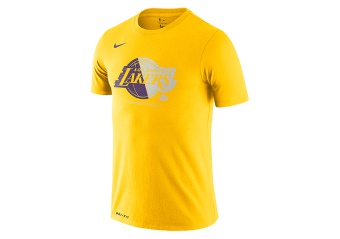 NIKE NBA LOS ANGELES LAKERS LOGO Dri-FIT TEE AMARILLO