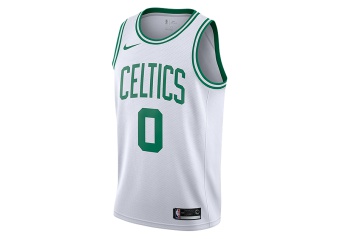 NIKE NBA BOSTON CELTICS JAYSON TATUM SWINGMAN HOME JERSEY WHITE