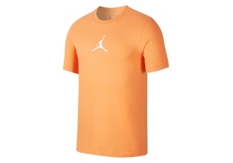 NIKE AIR JORDAN JUMPMAN CREW TEE ORANGE TRANCE