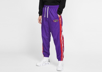 NIKE THROWBACK BASKETBALL PANTS COURT PURPLE