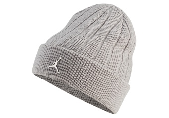 NIKE AIR JORDAN INGOT CUFFED BEANIE ATMOSPHERE GREY