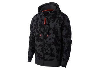 NIKE LEBRON BASKETBALL FULL-ZIP HOODIE ANTHRACITE