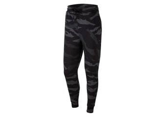 NIKE AIR JORDAN JUMPMAN CAMO FLEECE PANTS BLACK