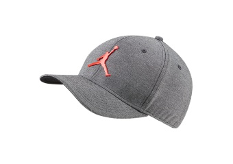 NIKE AIR JORDAN CLASSIC99 METAL JUMPMAN CAP BLACK HEATHER