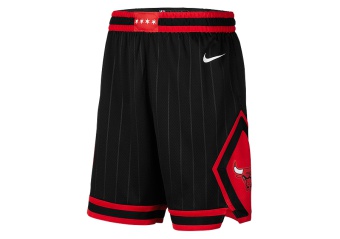 NIKE NBA CHICAGO BULLS SWINGMAN SHORTS BLACK