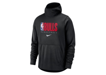 NIKE NBA CHICAGO BULLS SPOTLIGHT HOODIE BLACK