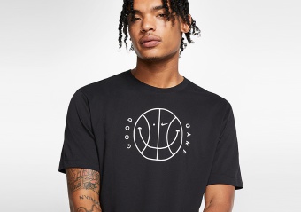 NIKE 'GOOD GAME' DRI-FIT TEE BLACK