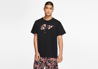 NIKE IN BLOOM DNA TEE BLACK