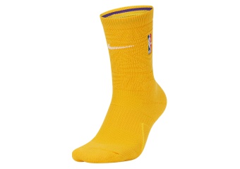 NIKE NBA LOS ANGELES LAKERS CITY EDITION SOCKS AMARILLO