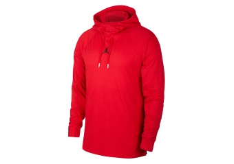 NIKE AIR JORDAN 23 ALPHA DRI-FIT HOODIE GYM RED