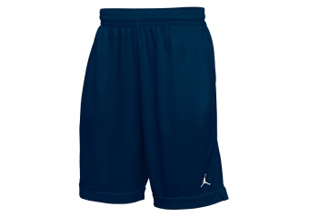 NIKE AIR JORDAN BASKETBALL PRACTICE SHORTS TEAM NAVY