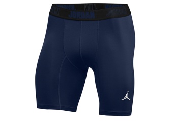 NIKE AIR JORDAN ALPHA 6'' COMPRESSION SHORTS TEAM NAVY