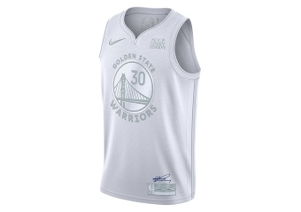 NIKE NBA STEPHEN CURRY MVP JERSEY WHITE