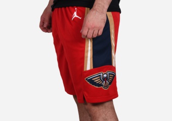 NIKE NBA NEW ORLEANS PELICANS SWINGMAN STATEMENT SHORTS