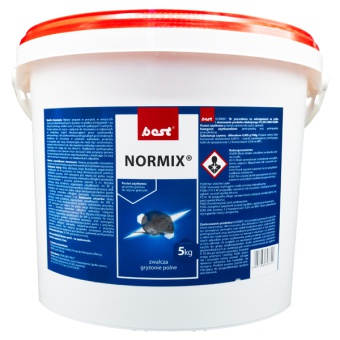 NORMIX na nornice gryzonie polne 5KG